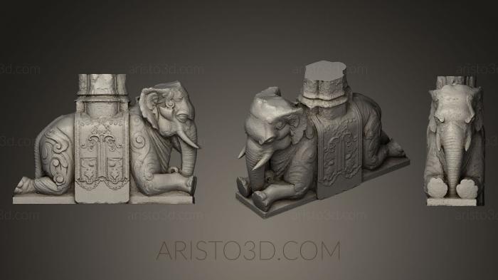 Animal figurines (STKJ_0041) 3D model for CNC machine